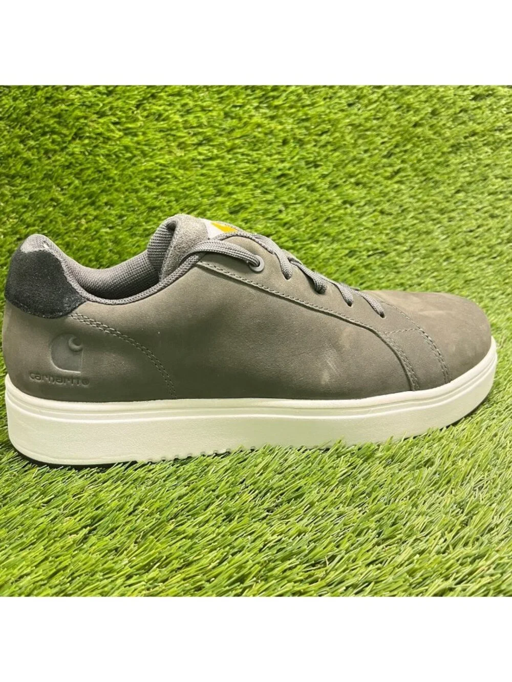 Carhartt Detroit SR EH Mens Size 9.5 Gray Nano Composite Toe Safety Work Shoes